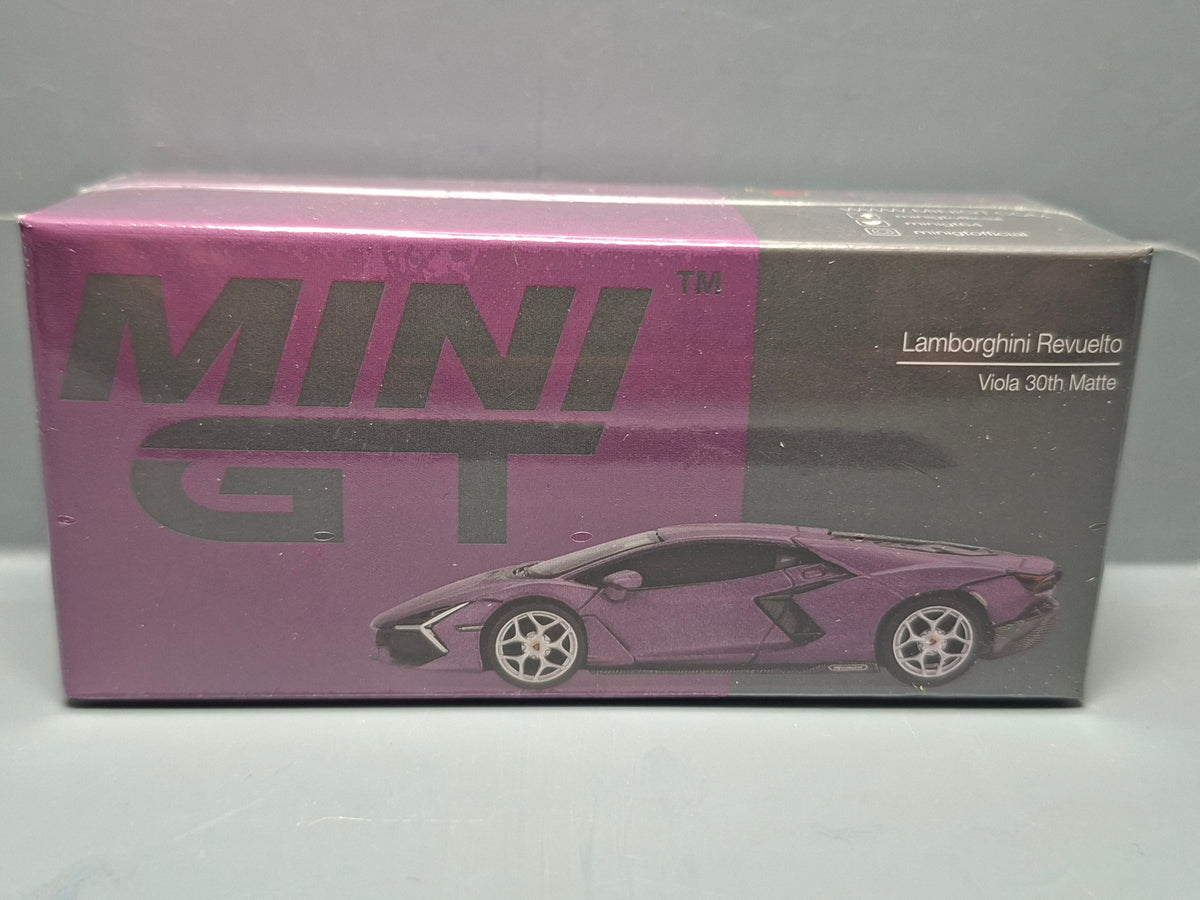 Mini GT Lamborghini Revuelto Vida 30th Matte n° 1121 (NP37)