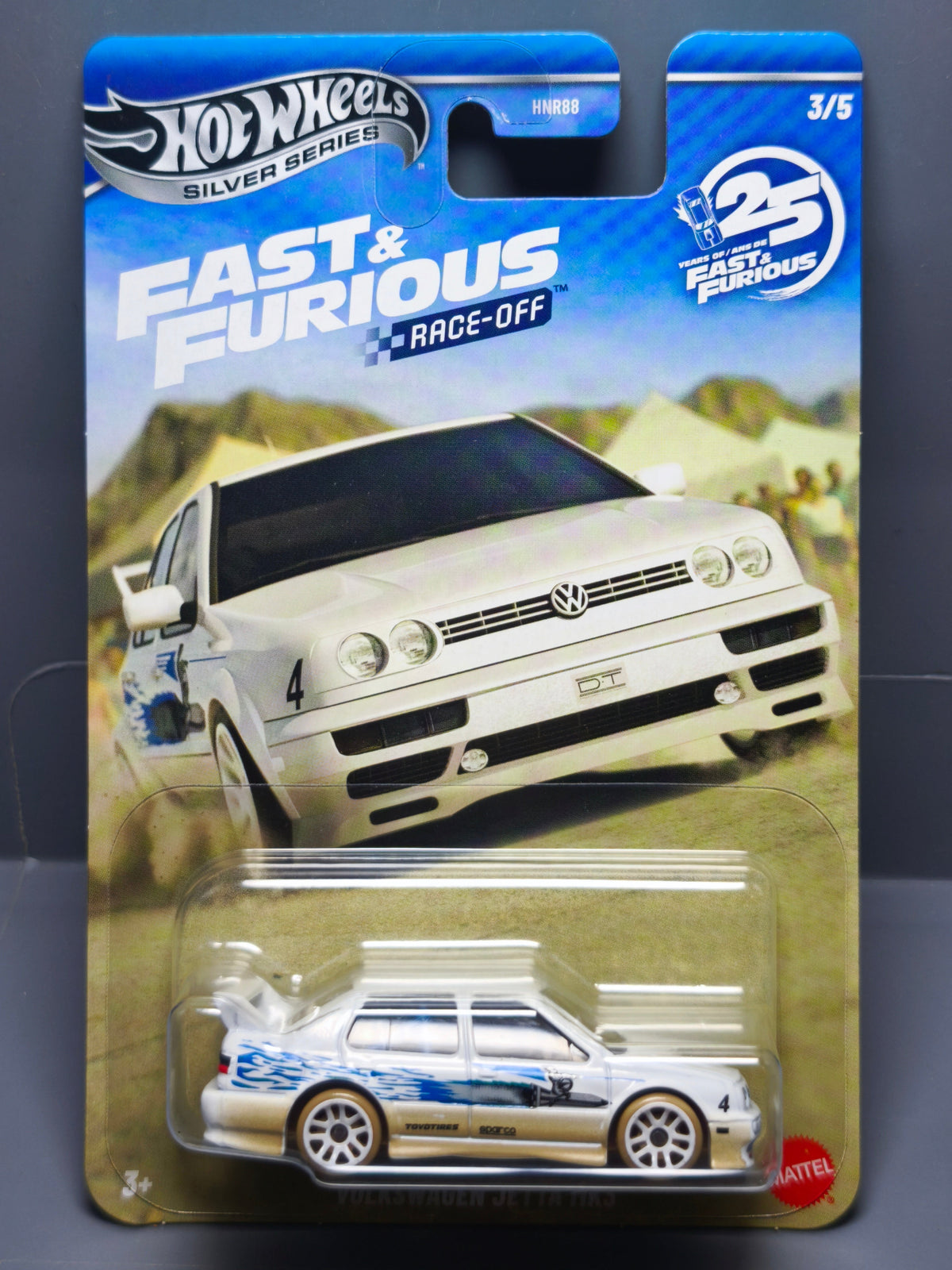 Hot Wheels Silver series Fast & Furious Race-Off Volkswagen Jetta MK3 (NP52)