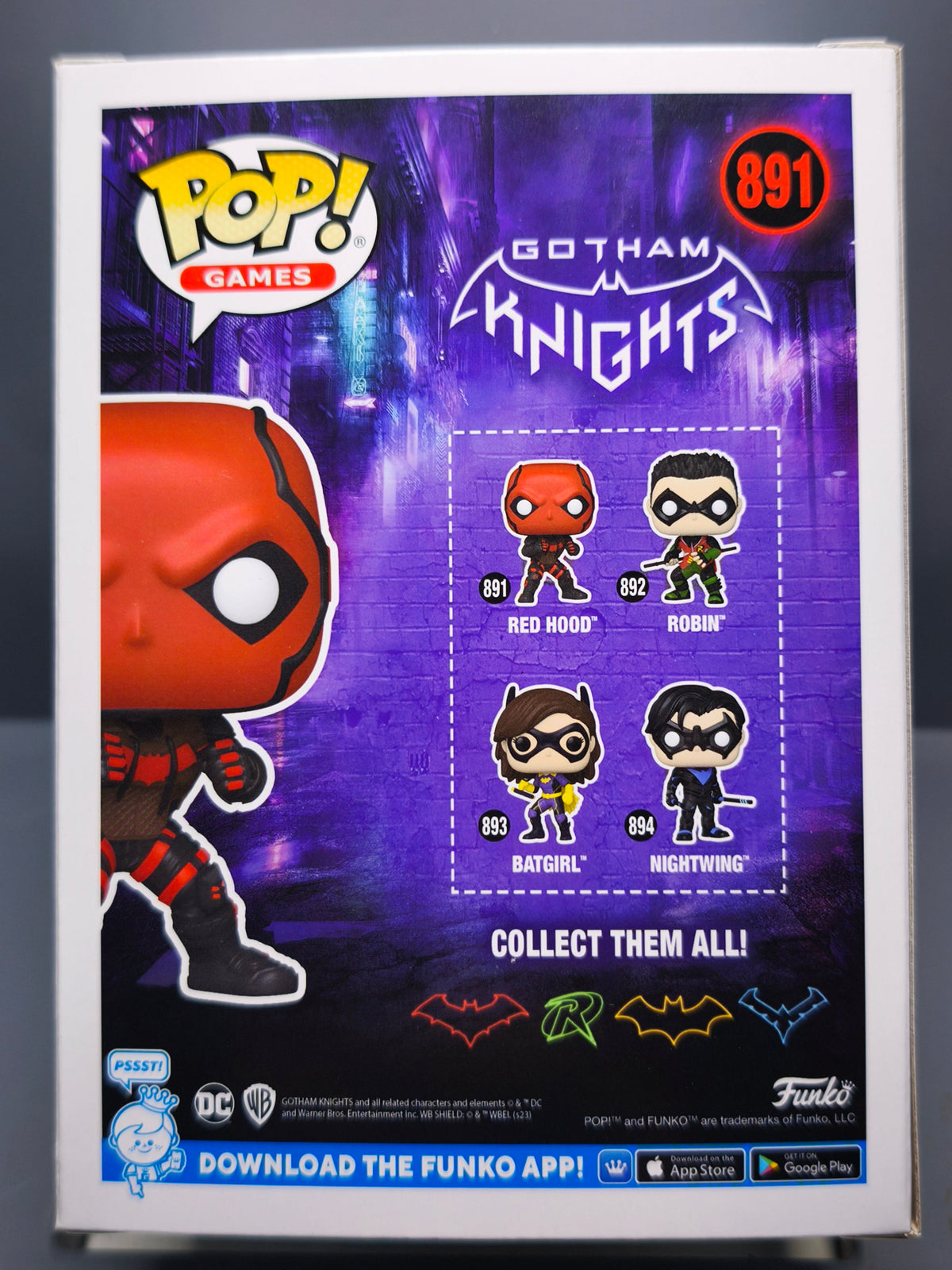 Funko Pop! GOTHAM KNIGHT 891 Red Hood (F05)