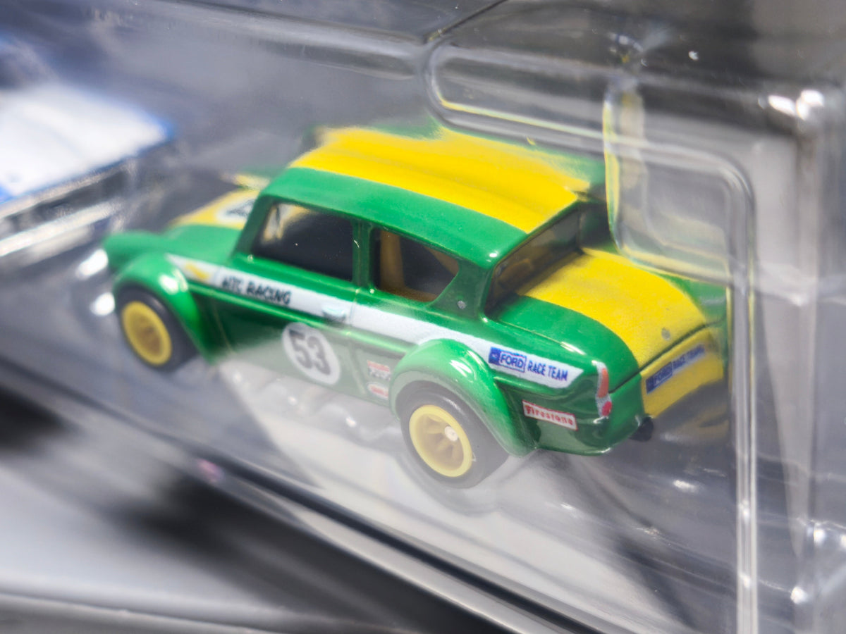 Hot Wheels Premium 2-pack ’64 Ford galaxie 500 - '67 Anglia racer (CT12)