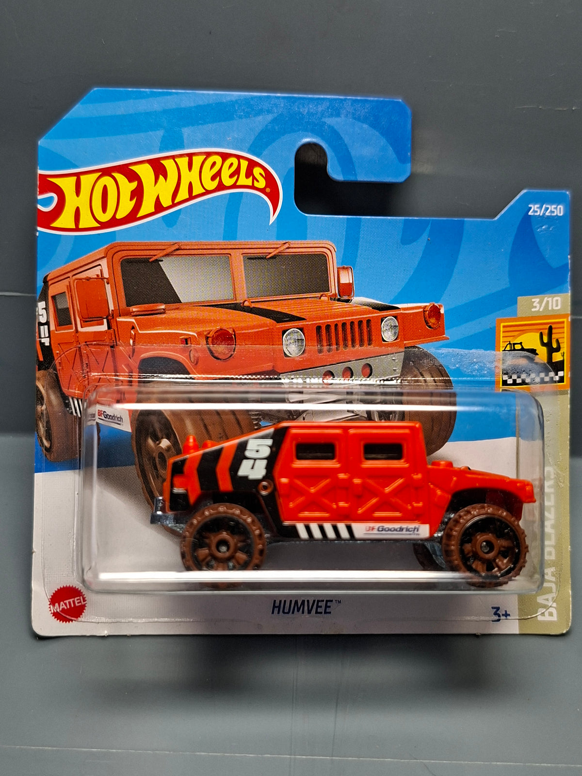 Hot Wheels Humvee 2022-025 bulle fendue  (NP22)