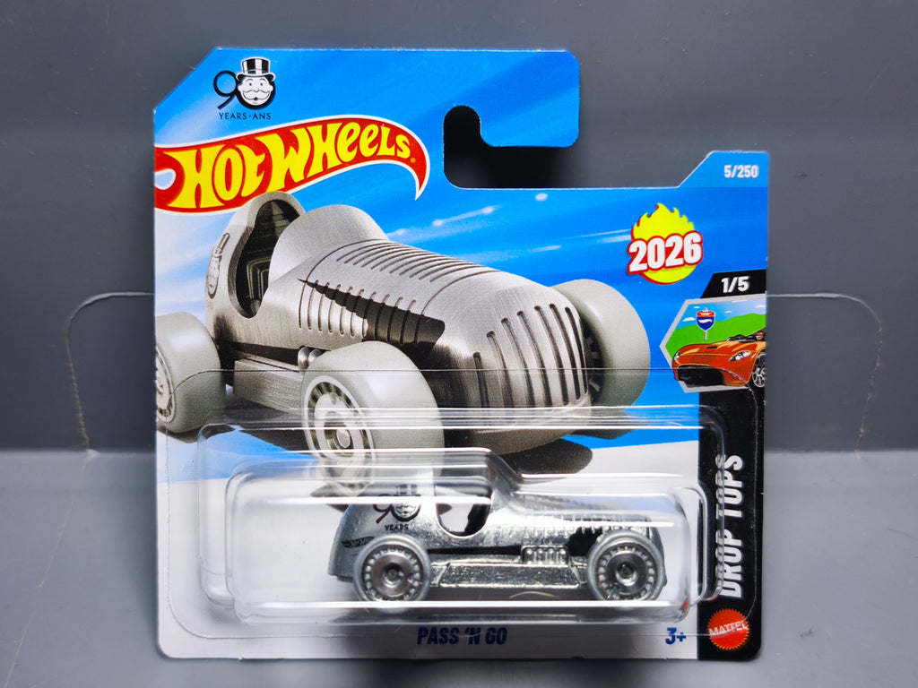 Hot Wheels Pass'n GO 90 ans Monopoly 2026-005 (NP36)