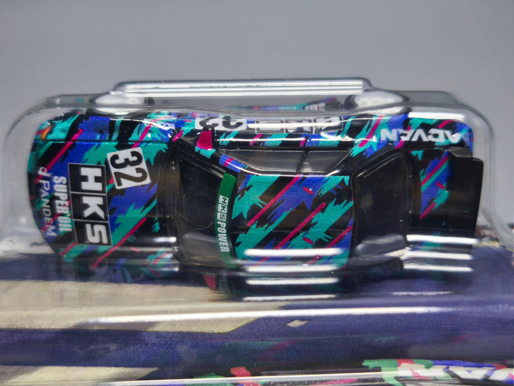 Hot Wheels Boulevard Nissan Skyline GT-R (R32) Pandem HKS Advan (NG03)
