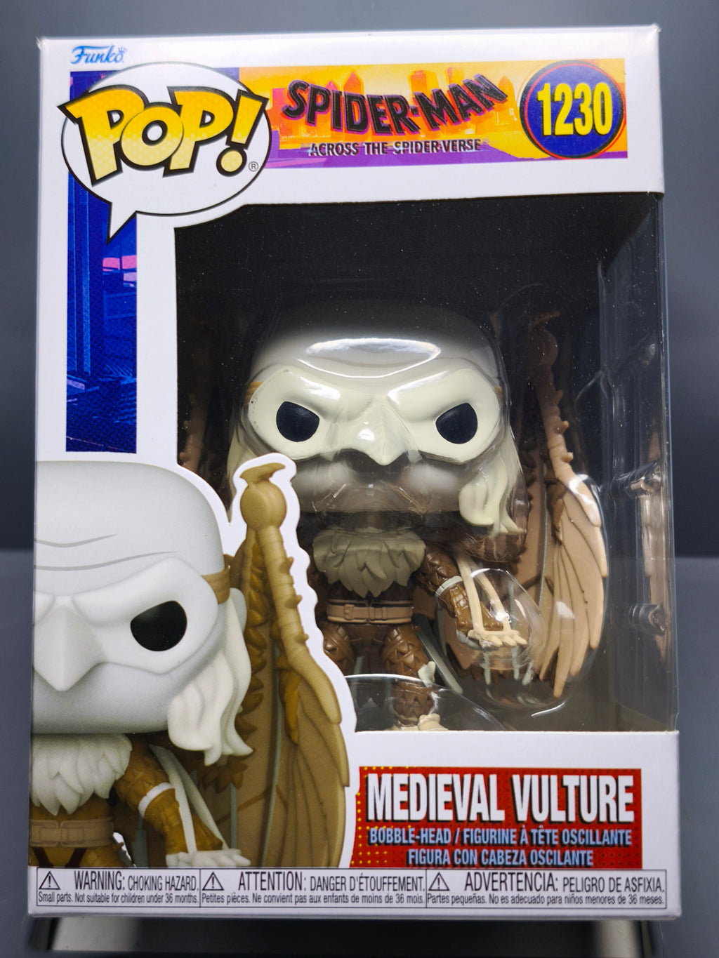 Funko Pop! SPIDER-MAN ACROSS THE SPIDER-VERSE  N° 1230 Medieval Vautour  (F33)