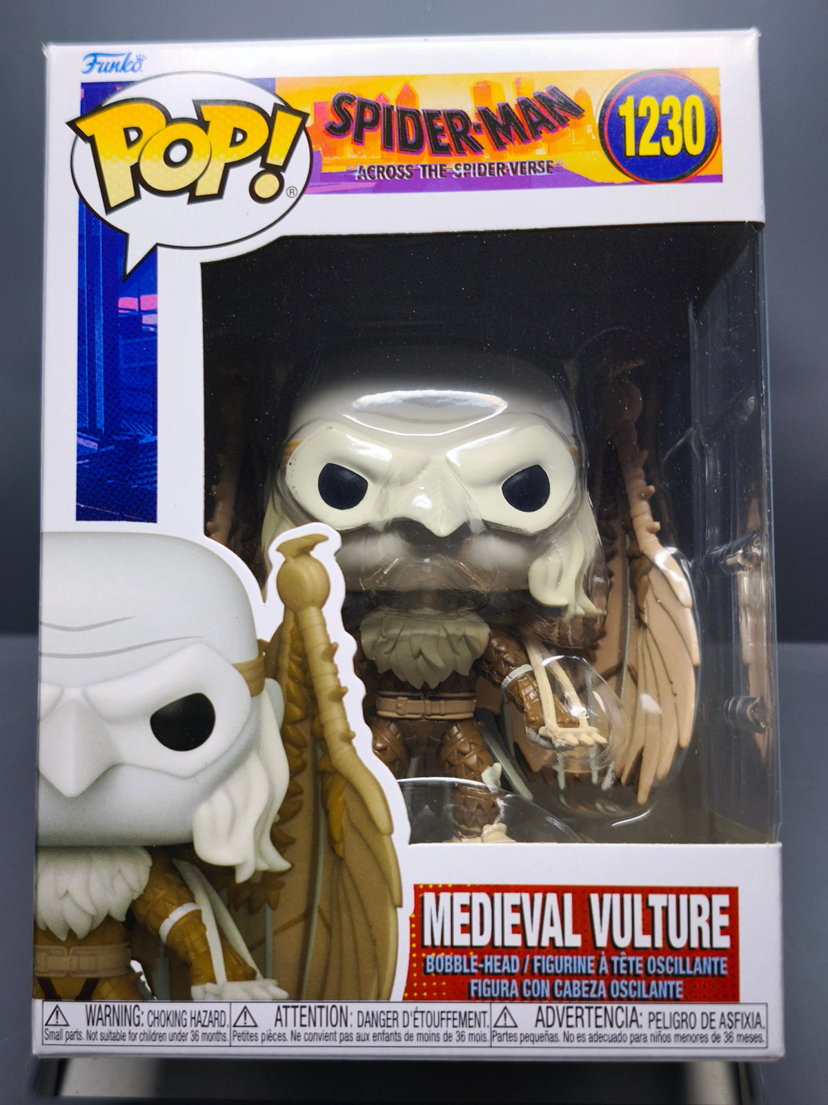 Funko Pop! SPIDER-MAN ACROSS THE SPIDER-VERSE  N° 1230 Medieval Vautour  (F33)