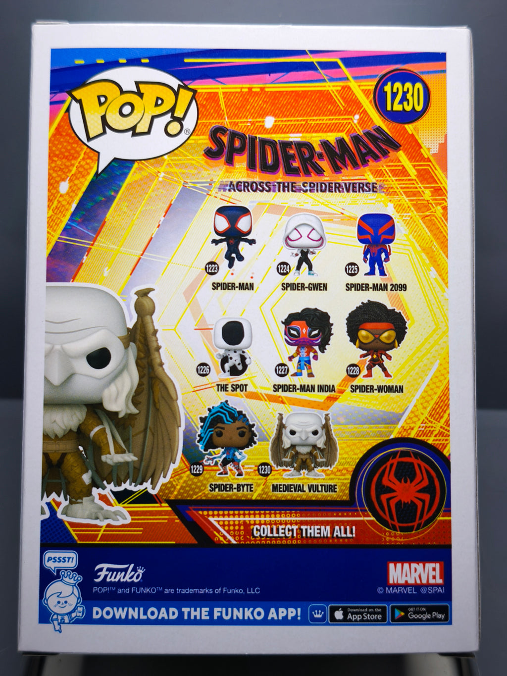 Funko Pop! SPIDER-MAN ACROSS THE SPIDER-VERSE  N° 1230 Medieval Vautour  (F33)
