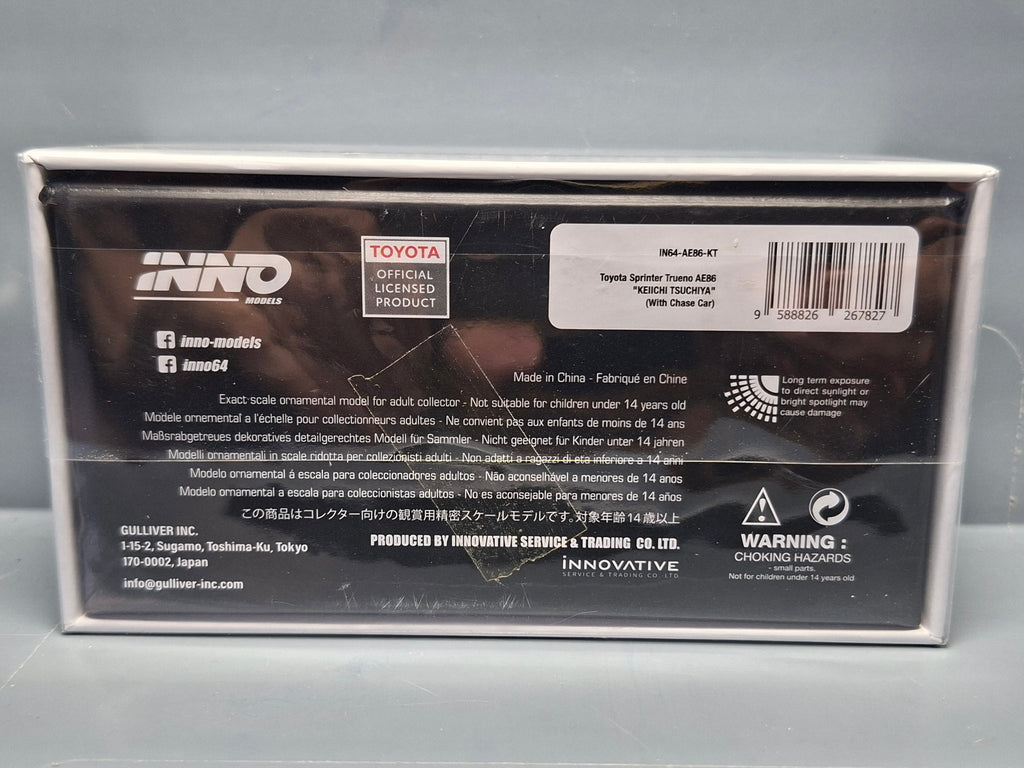 INNO64 Toyota Sprinter Trueno AE86 Keiichi Tsuchiya (NP37)