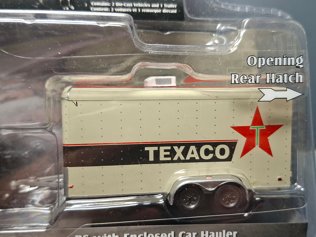 Greenlight 2021 Chevrolet Silverado and 1969 Chevrolet Camaro RS Texaco   (CT01)