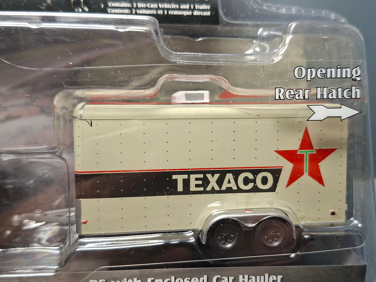 Greenlight 2021 Chevrolet Silverado and 1969 Chevrolet Camaro RS Texaco   (CT01)