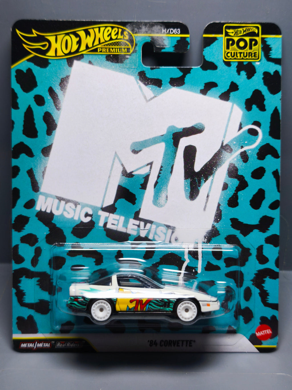 Hot Wheels MTV '84 Corvette  (NG38)