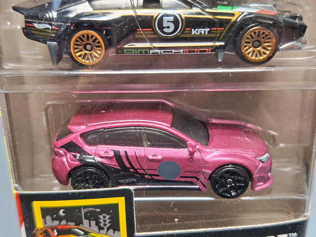 Hot Wheels 2025 multipack nightburnerz Ford Nissan Subaru Toyota  (CT04)