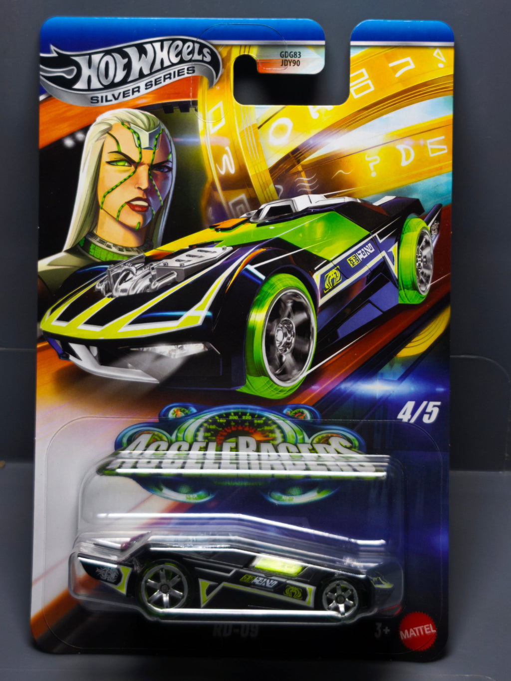 Hot Wheels Set Acceleracers Iridium Sling shot Hollowback RD-09 Lot de 5 (CP13)