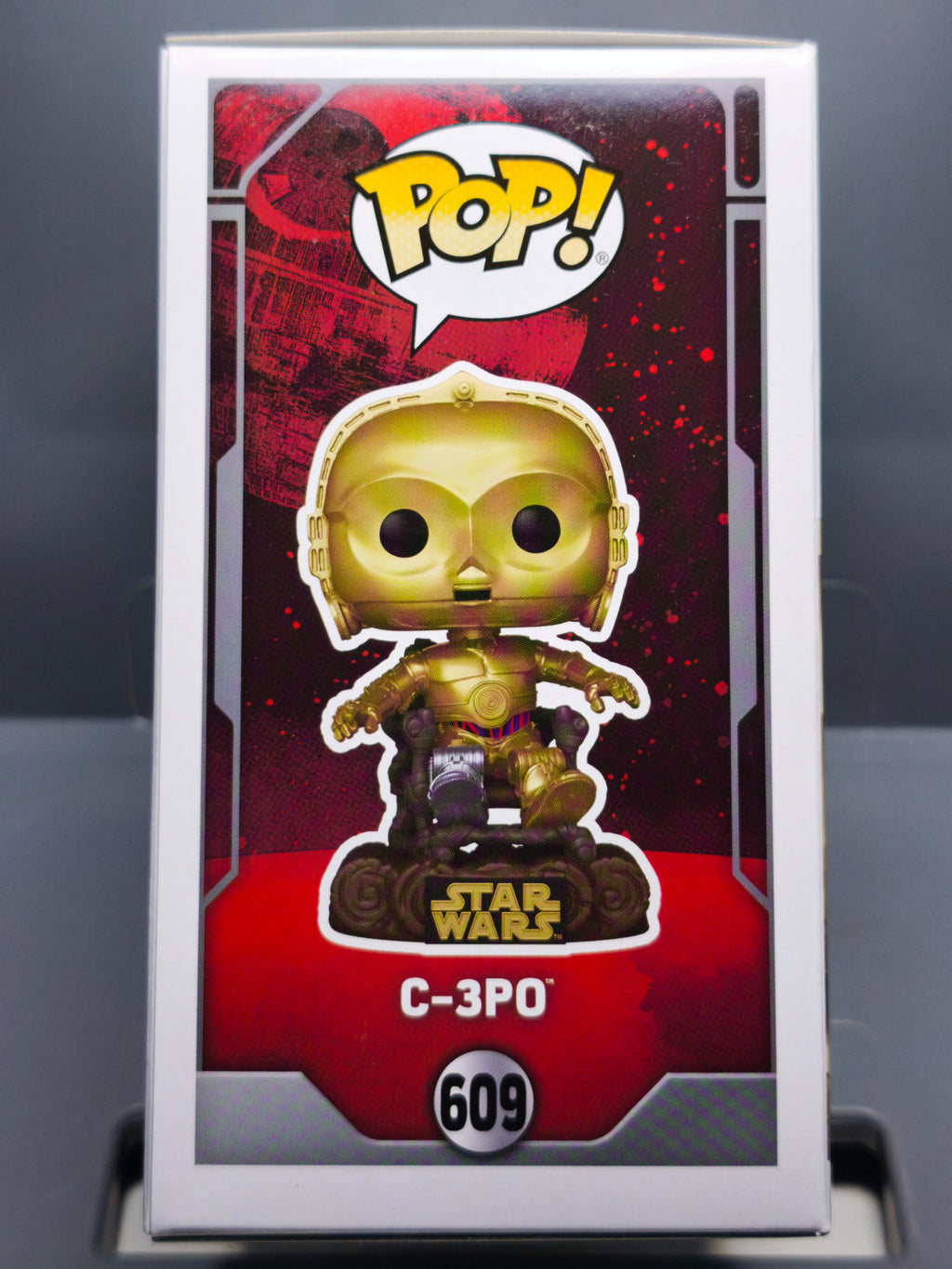 Funko Pop! STAR WARS 6 "40EME ANNIVERSAIRE" N° 609 C3PO sur Chaise  (F29)