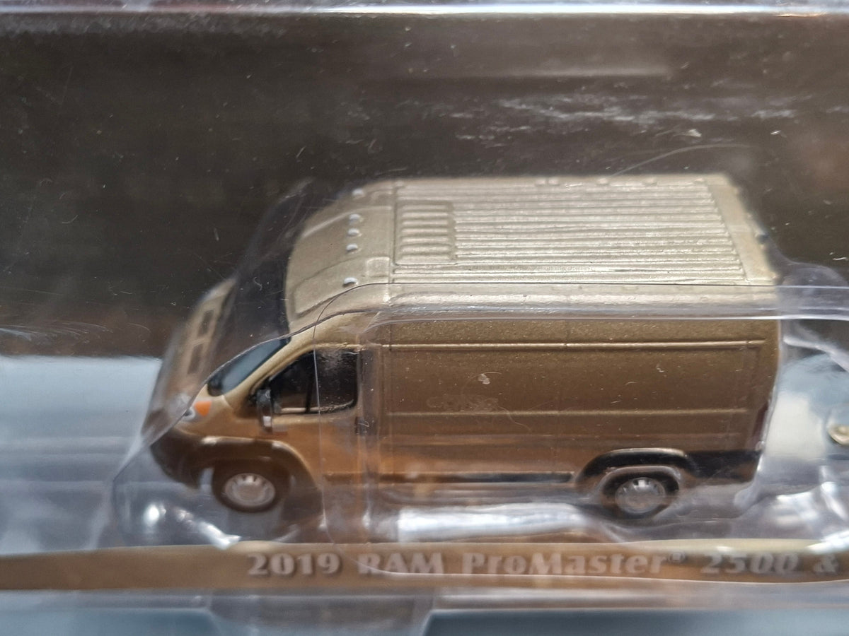 Greenlight Hitch & tow 2019 ram promaster 2500 & utility trailer   (CT01)