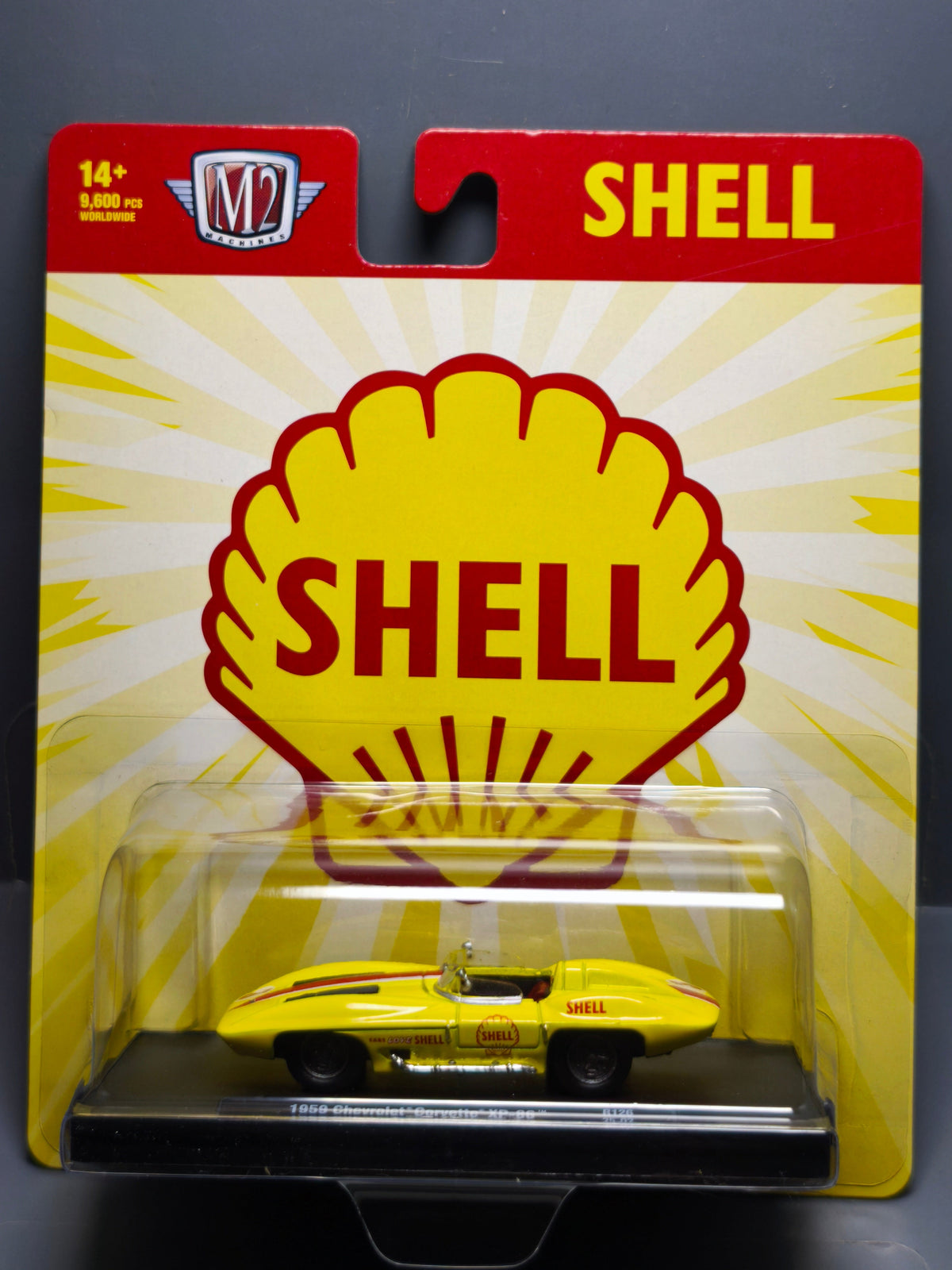 M2 Machines 2025 auto drivers R126 Shell 1959 Chevrolet Corvette XP-86 (NG06)