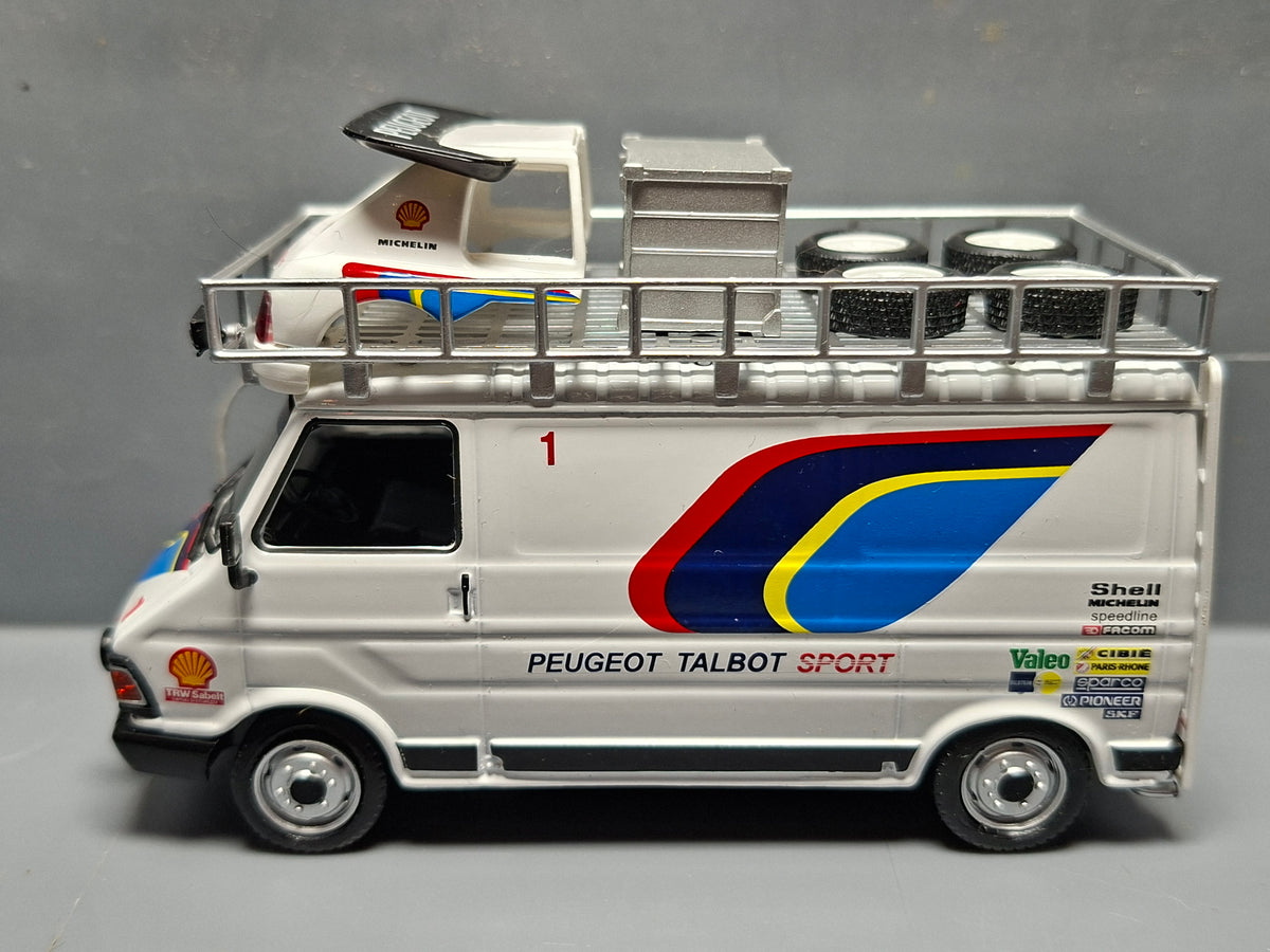 Model mag 1/43 Citroën C35 team Peugeot talbot sport    (NP31)