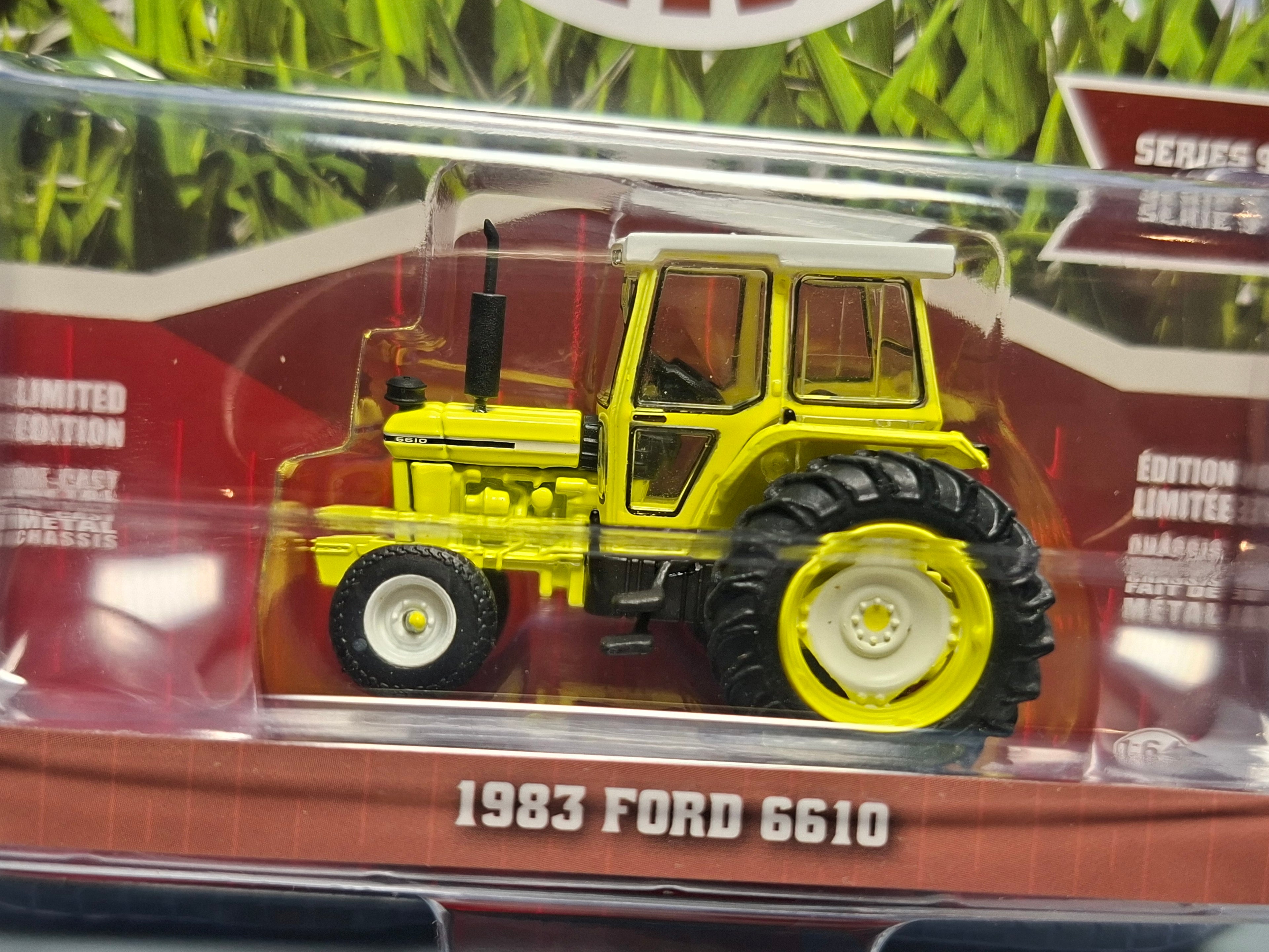 Greenlight 2024 Down on the Farm 1983 Ford 6610 in High-Vis Yellow (NG52)