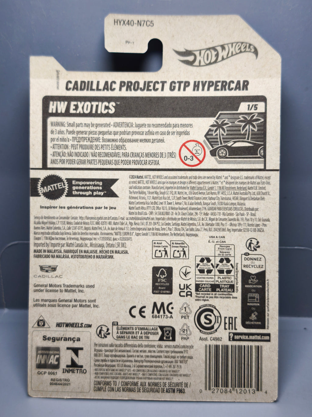Hot Wheels Cadillac project GTP hypercar 2025-099 (NP09)