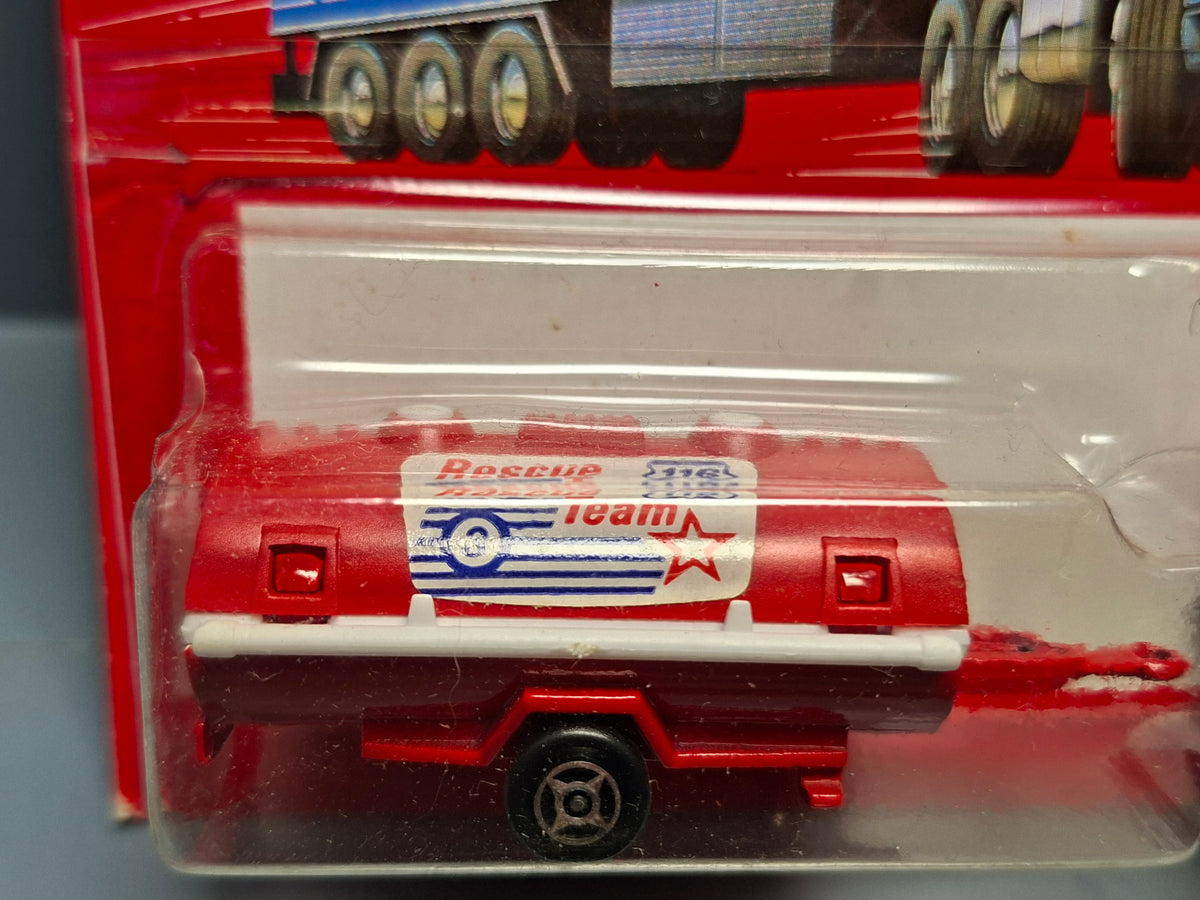 Majorette Range rover fire engine et tanker  bulle fendue (CT09)