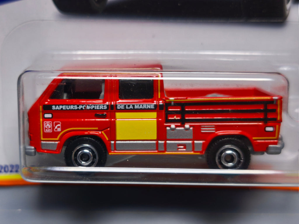 Matchbox Série France '90 Volkswagen Transporter Crew Cab avec détail benne (NP51)