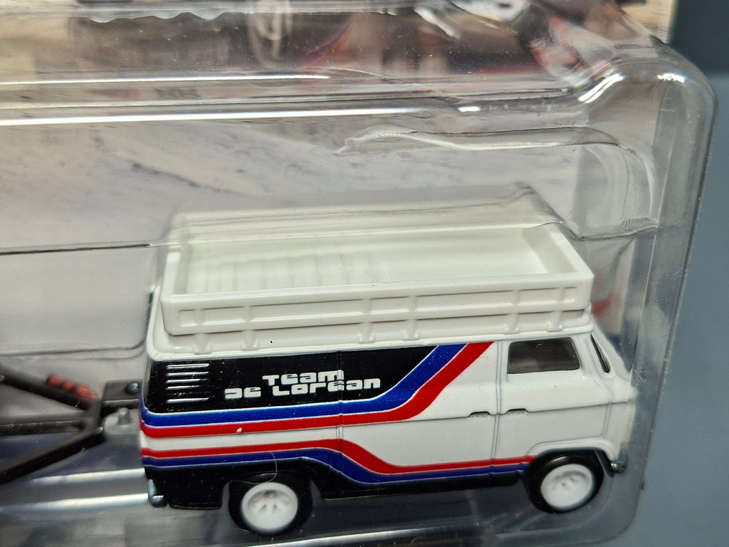Hot Wheels Team Transport MIX F DMC Delorean / HW Rally Hauler #78 (CT15)