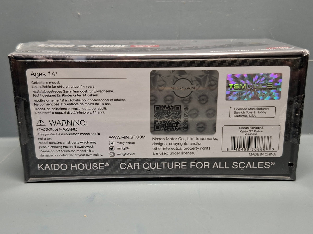 Mini GT Kaido House Nissan Fairlady Z Kaido GT Police  n° 208 (NP40)