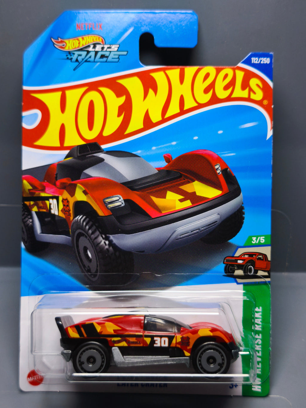 Hot Wheels Later crater  2025-112 (NP09)