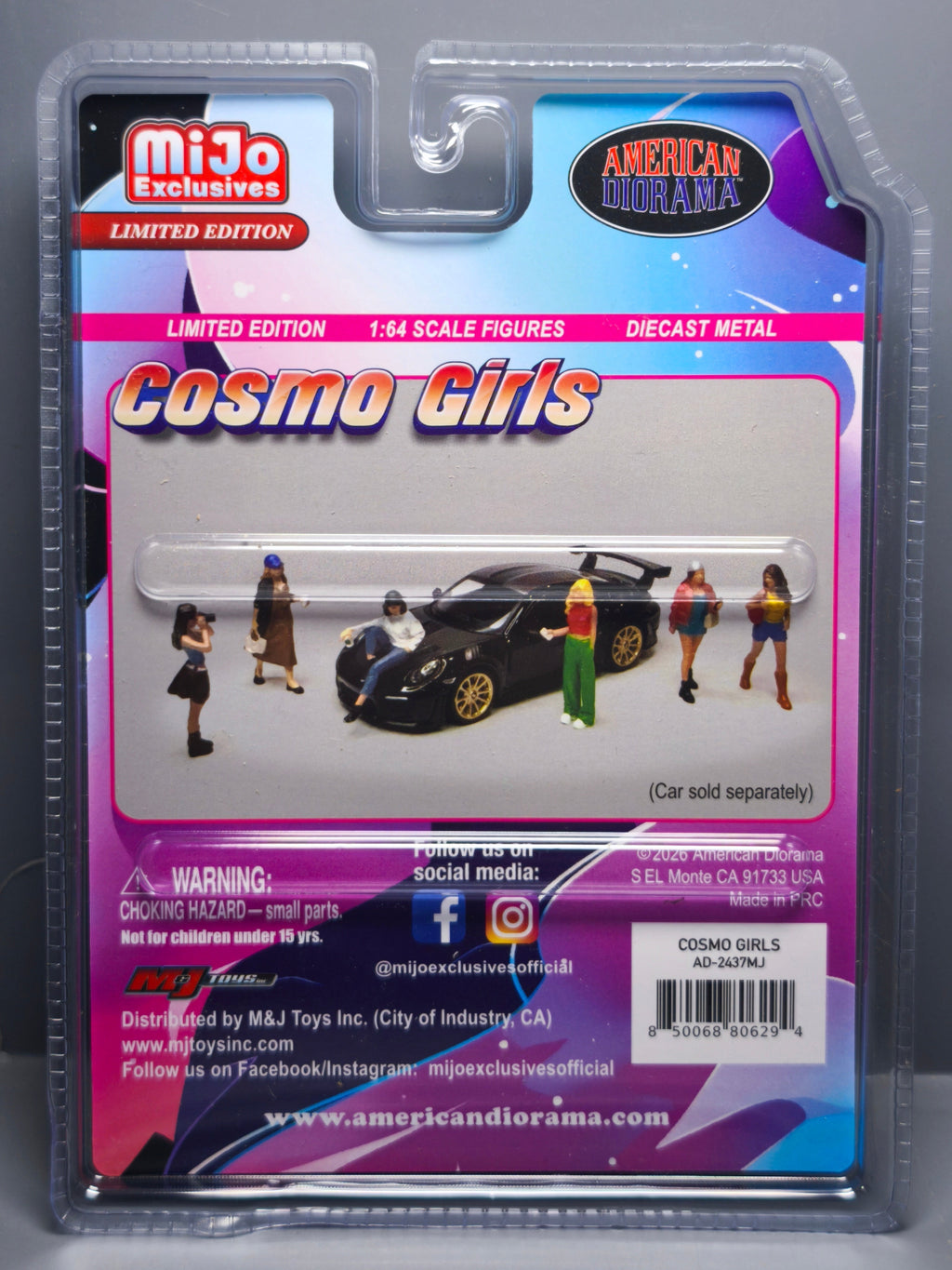 American Diorama 1/64 Cosmo Girls Figure Set (NG02)