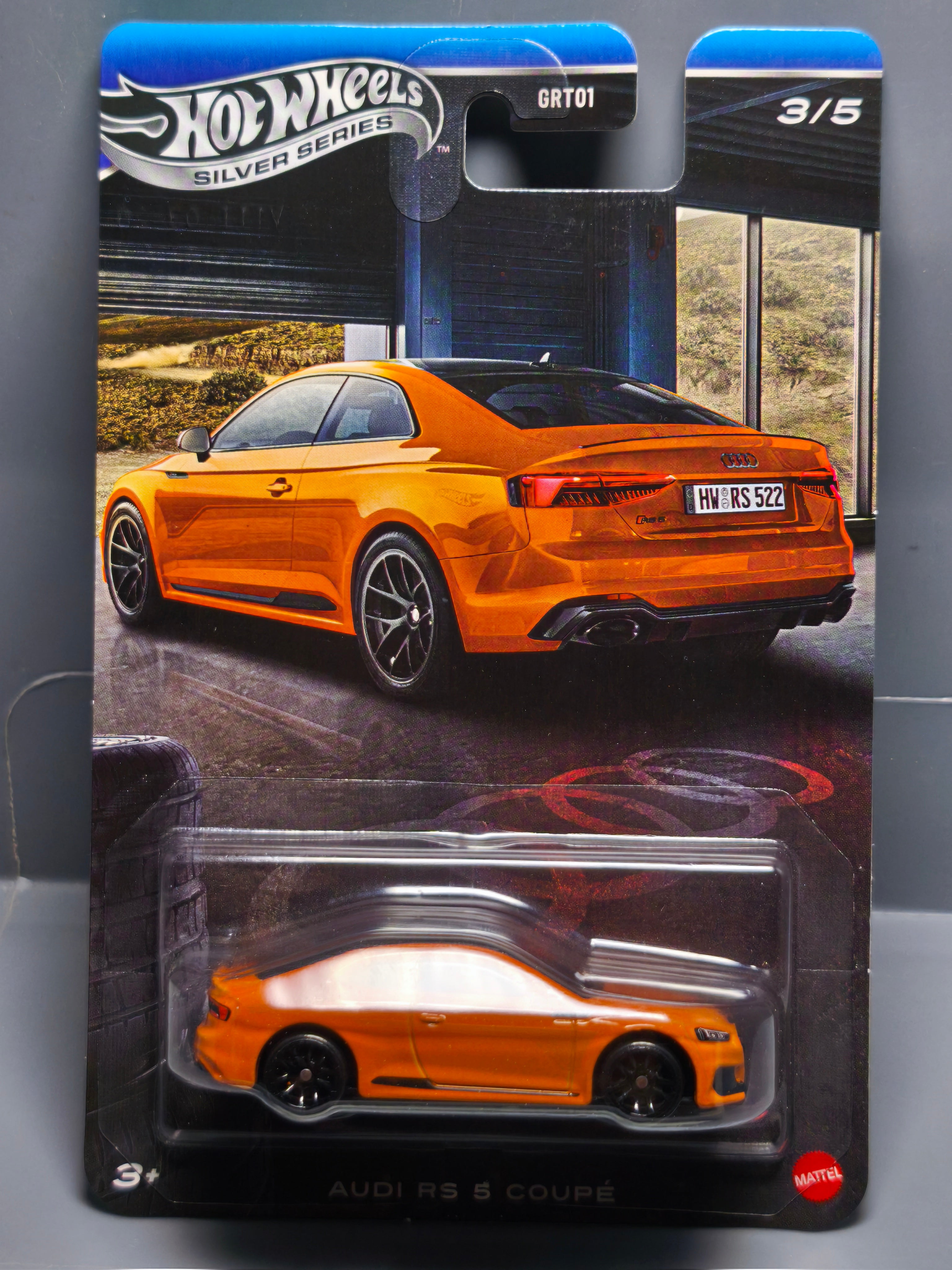 Hot Wheels 2026 Audi Silver series RS 5 Coupé (NP20)