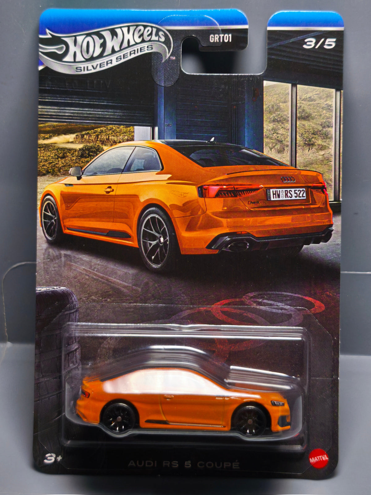 Hot Wheels 2026 Audi Silver series RS 5 Coupé (NP20)