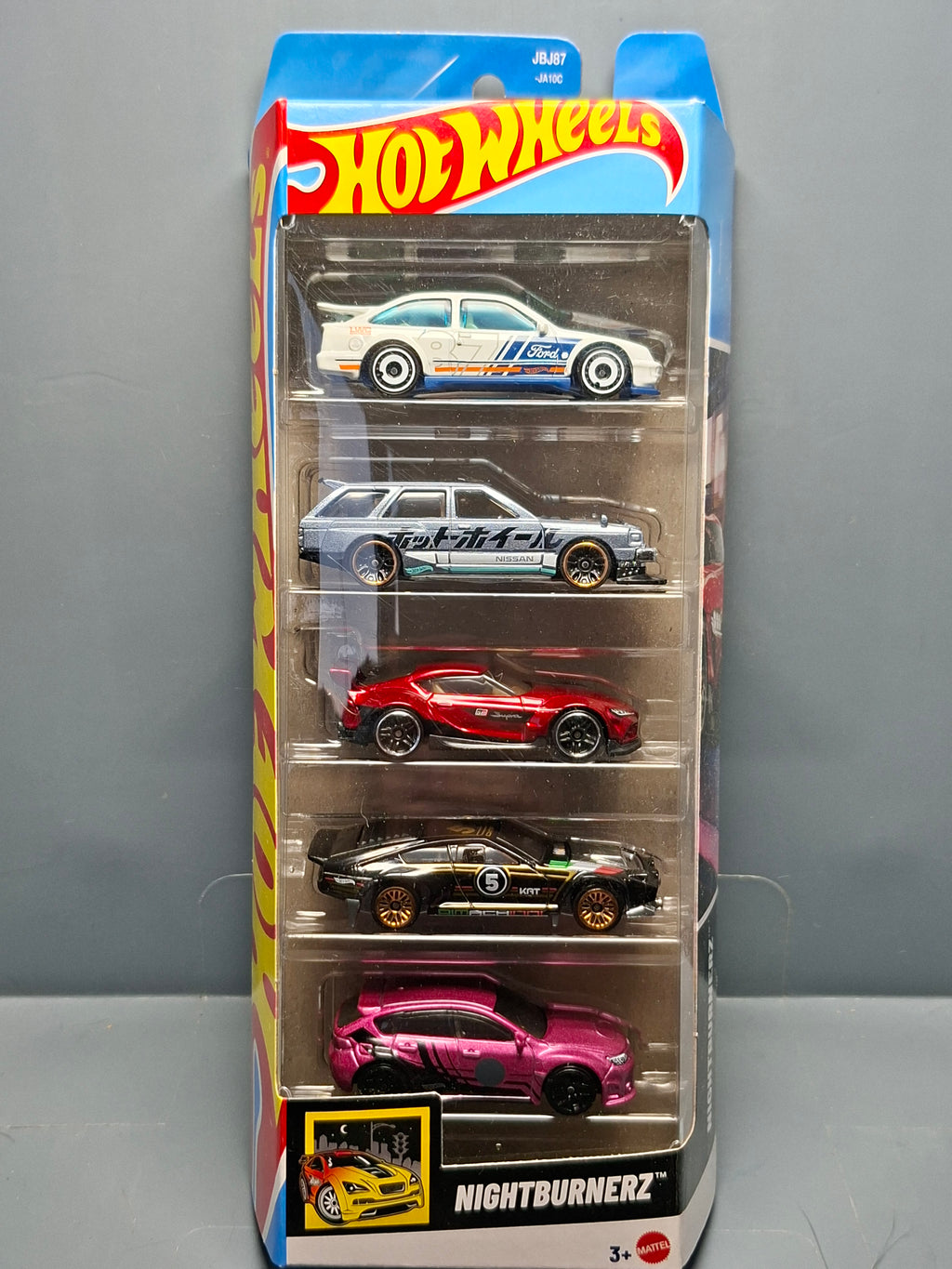 Hot Wheels 2025 multipack nightburnerz Ford Nissan Subaru Toyota  (CT04)