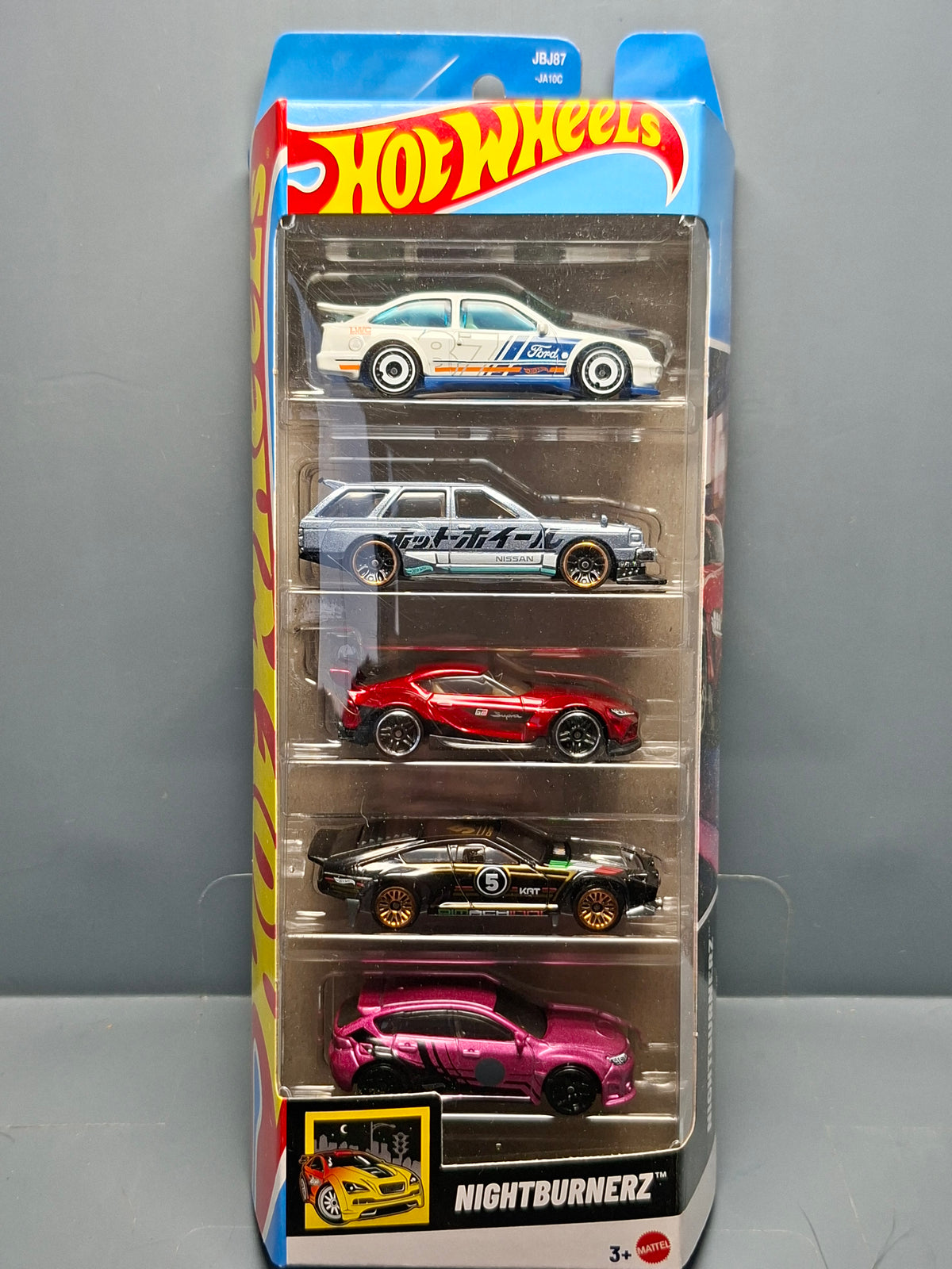 Hot Wheels 2025 multipack nightburnerz Ford Nissan Subaru Toyota  (CT04)