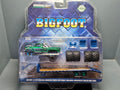 Greenlight Bigfoot Chase 1974 Ford f-250 et gooseneck trailer et tires (CT01)