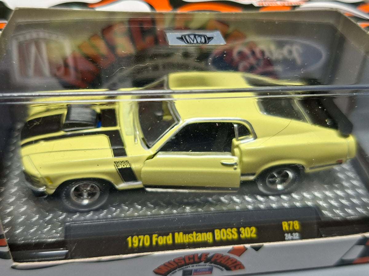 M2 Machines Detroit-Muscle Release 78 1970 Ford Mustang BOSS 302 (NP31)