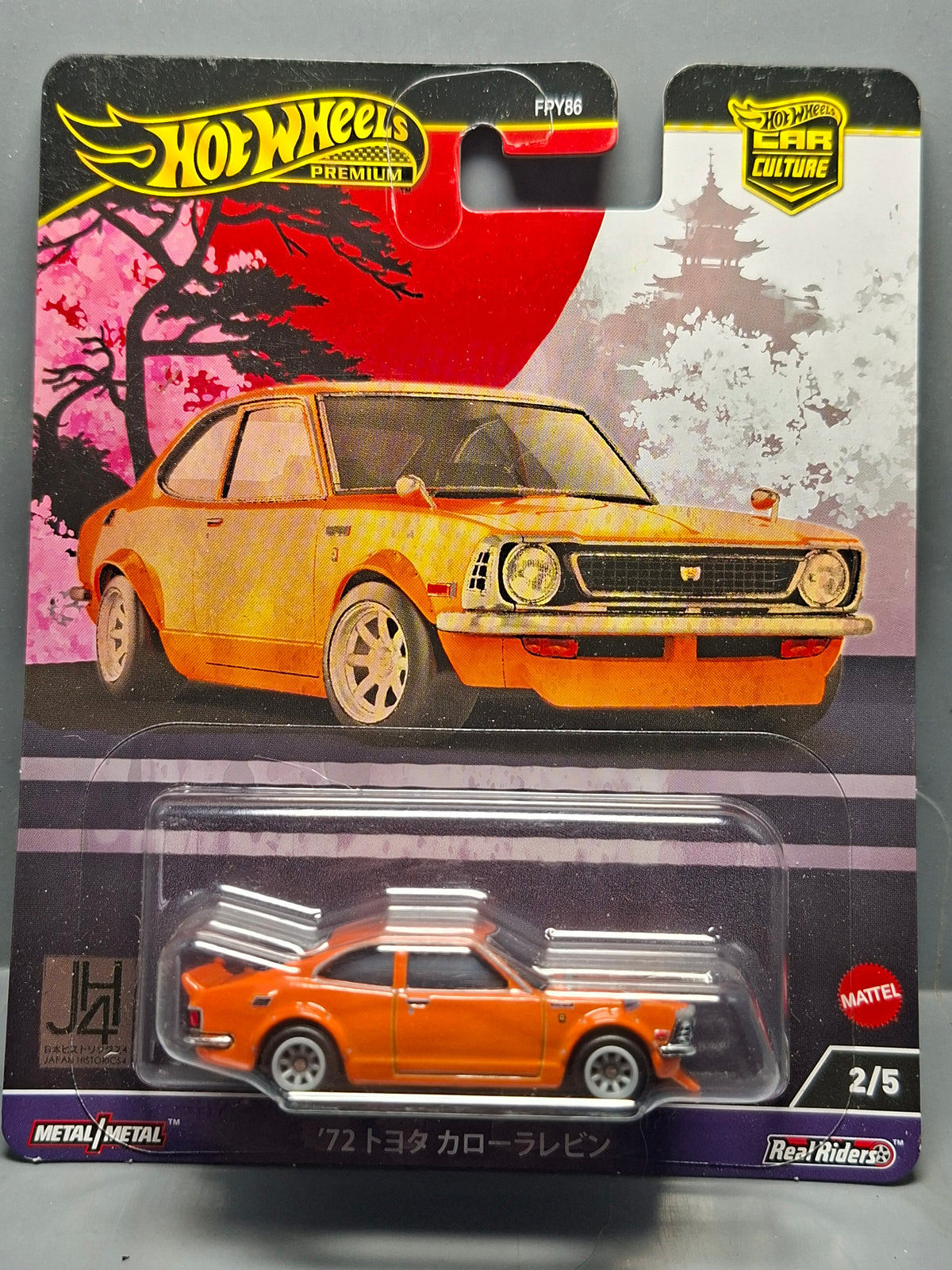 Hot Wheels 2024 Japan Historics 4  '72 Toyota Corolla Levin   (NG27)