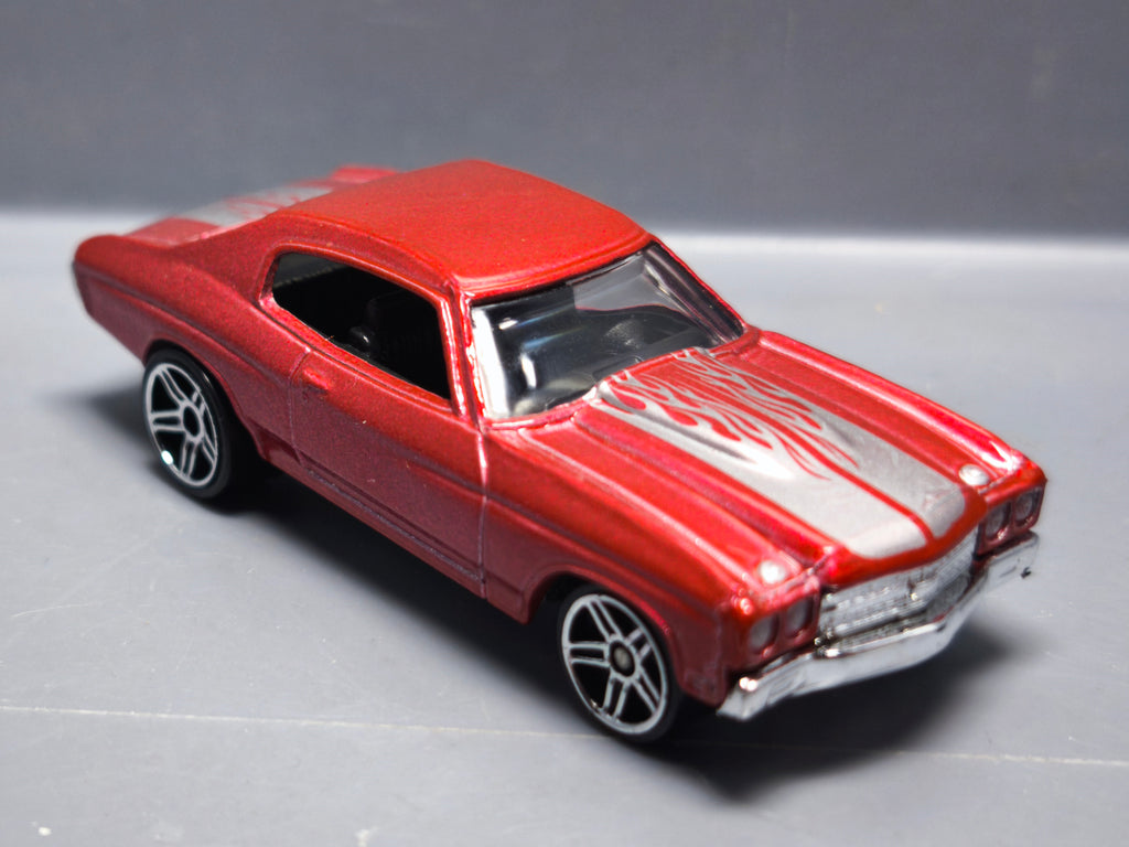 Hot Wheels 70 chevelle version rose 2006-086   (A23)