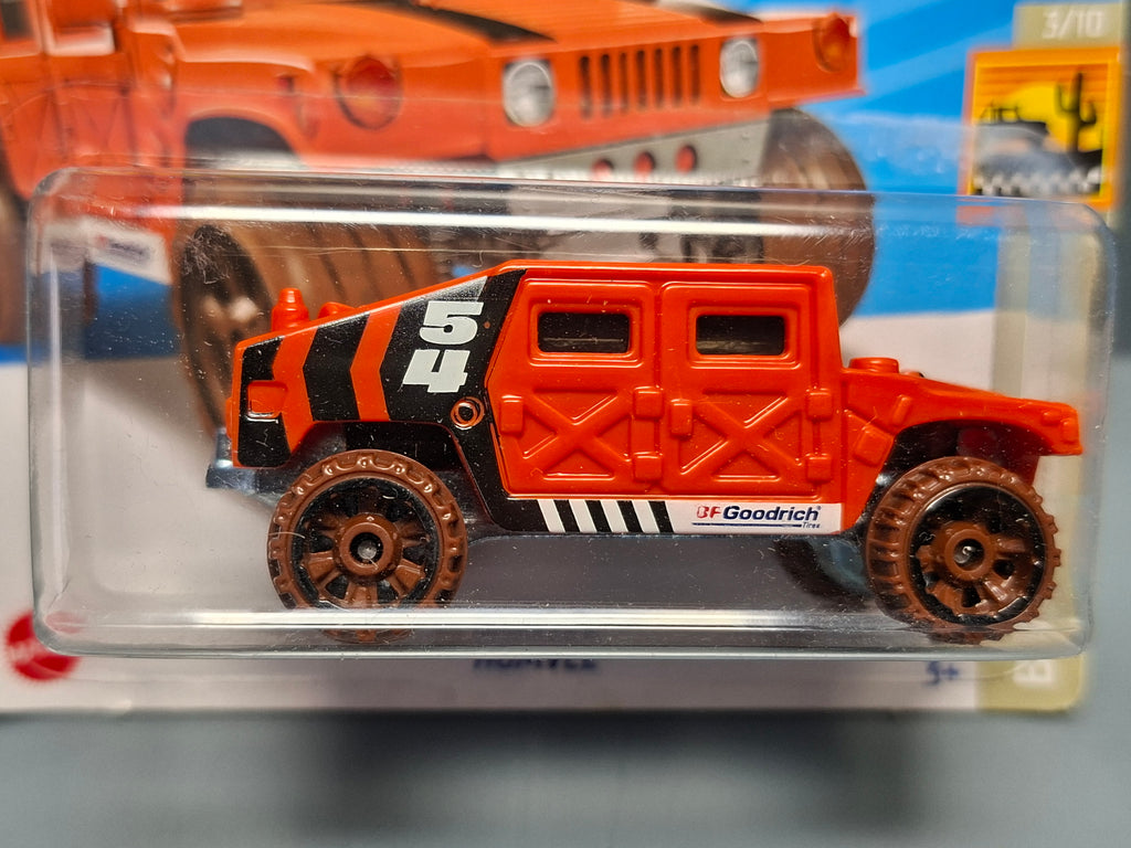 Hot Wheels Humvee 2022-025 bulle fendue  (NP22)