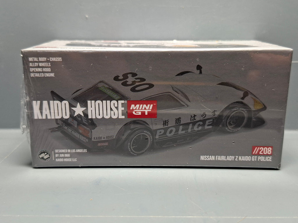 Mini GT Kaido House Nissan Fairlady Z Kaido GT Police  n° 208 (NP40)