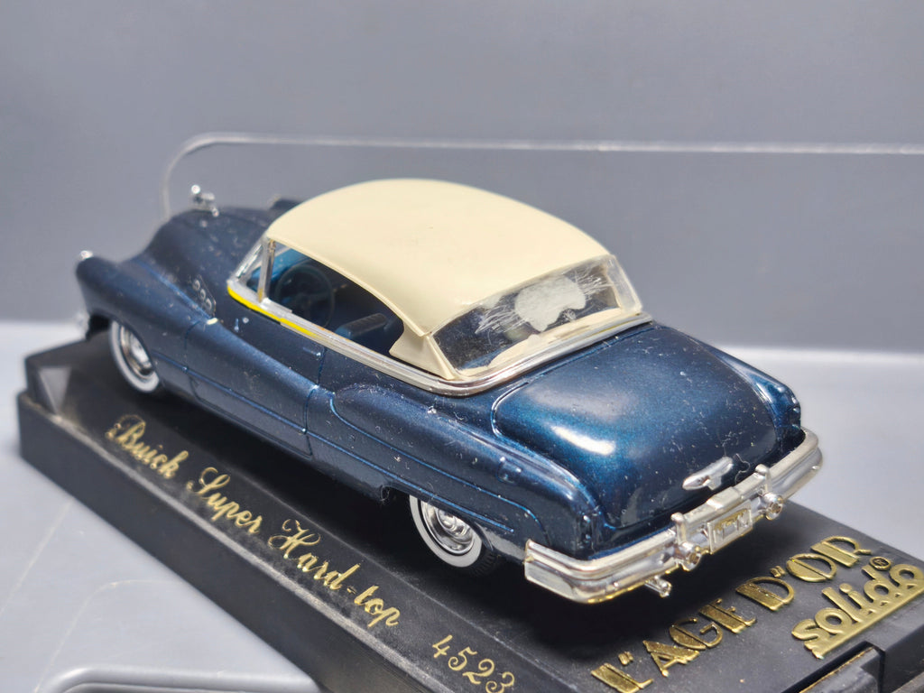 Solido 1/43 L'âge d'or  Buick super hard top   ⚠️ la boîte plexy est jaunie (CT09)