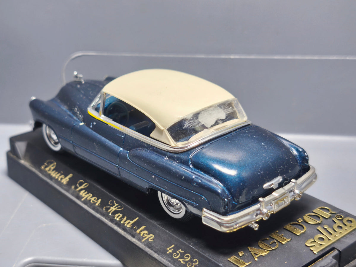 Solido 1/43 L'âge d'or  Buick super hard top   ⚠️ la boîte plexy est jaunie (CT09)