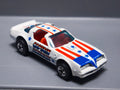 Hot Wheels 1979 the heroes version BW Hot Bird Captain america  (A11)