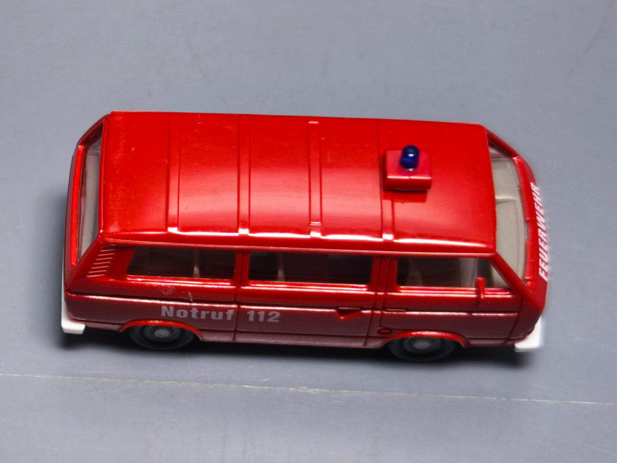 Wiking 1/87 Volkswagen T3 feuerwher notruf 112 (A34)