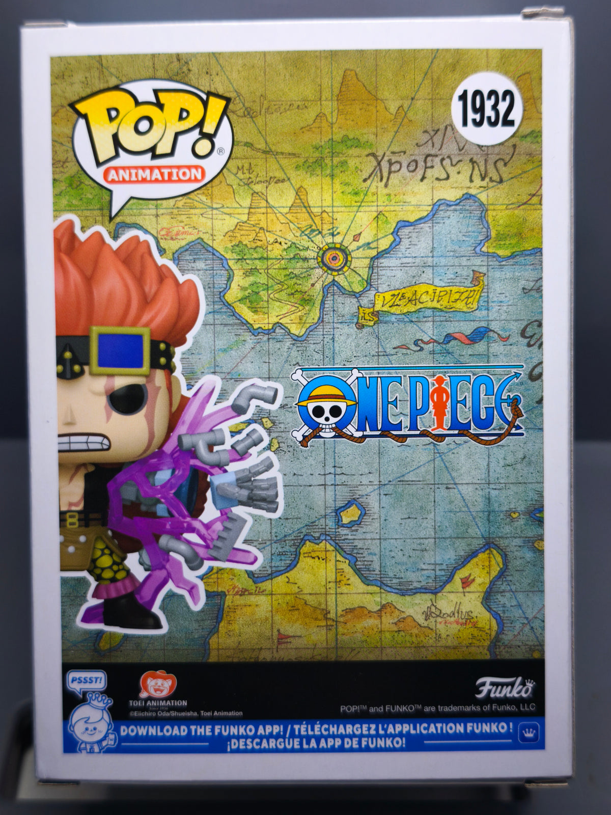 Funko Pop!  One Piece Pop Animation N° 1932 Kid avec Awakening   (F51)
