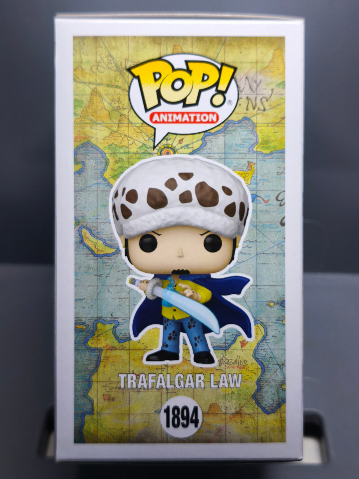 Funko Pop!  One Piece Pop Animation N° 1894 Trafalgar Law avec Blue Anes   (F51)