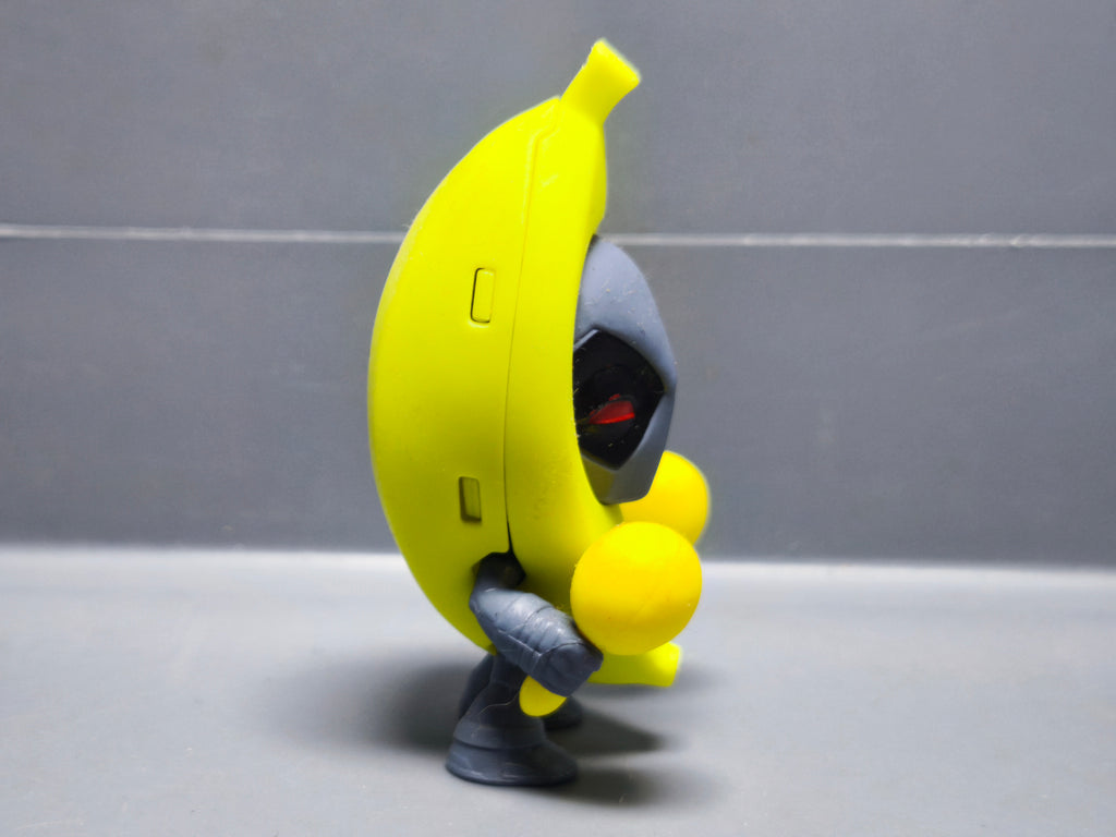 Marvel Bandai figurine Deadpool Chimichanga surprise gris banane