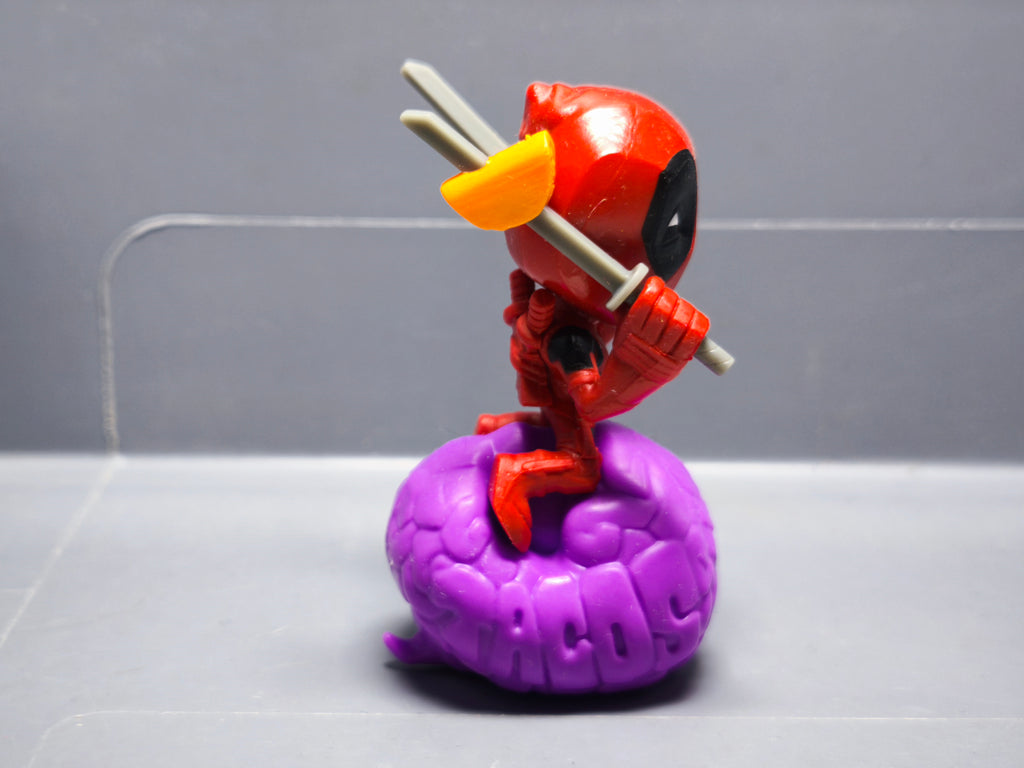 Marvel Bandai figurine Deadpool Chimichanga surprise rouge nuage