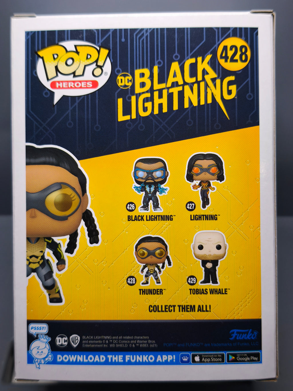 Funko Pop! DC BLACK LIGHTNING THUNDER #428 (F27)