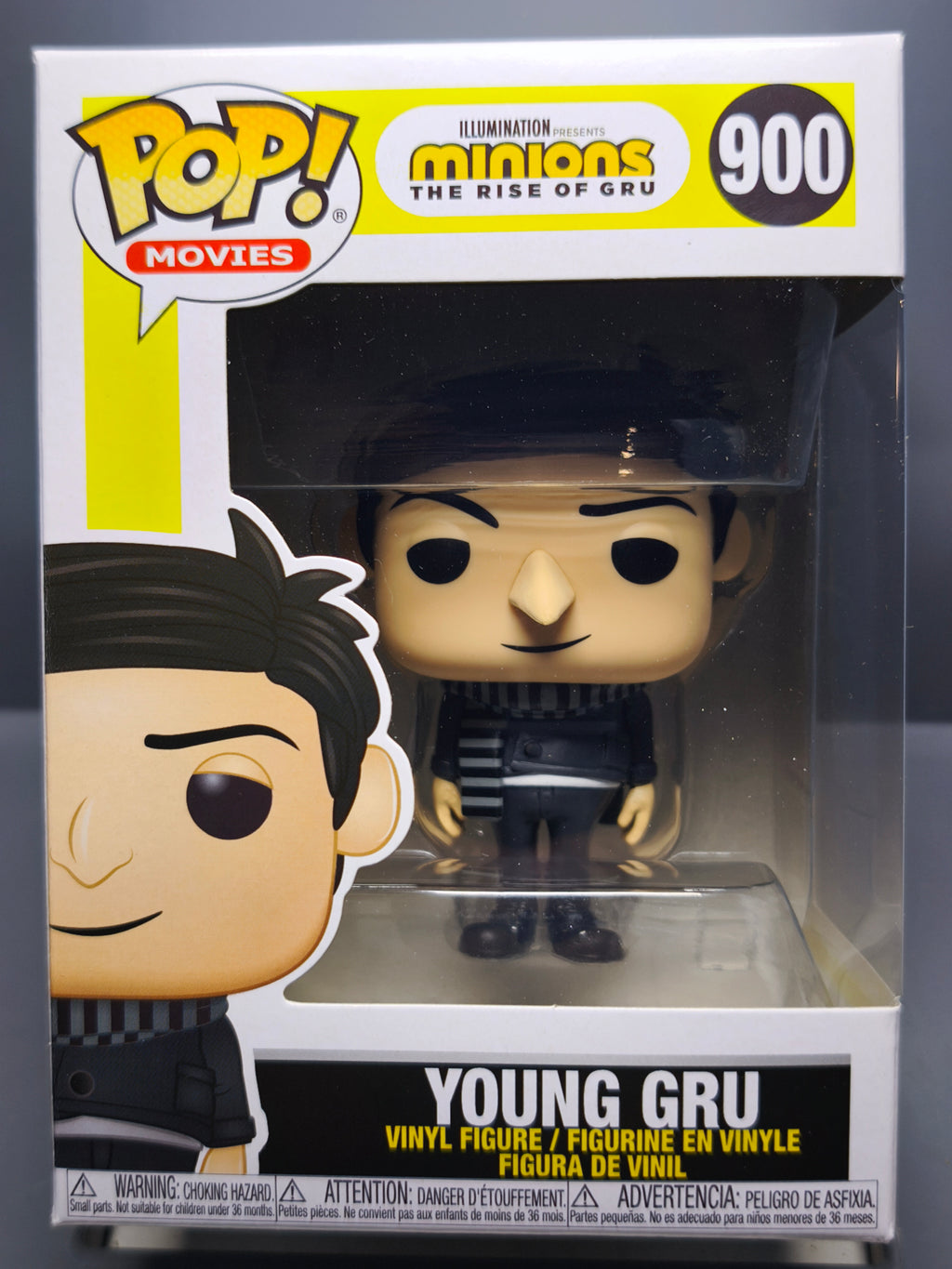 Funko Pop! Minions the rise of gru Banana #900 Young Gru (F23)