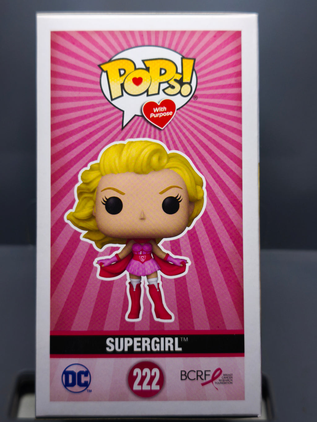 Funko Pop! DC Comics Bombshells SuperGirl Edition Cancer du sein #222 (FU01)