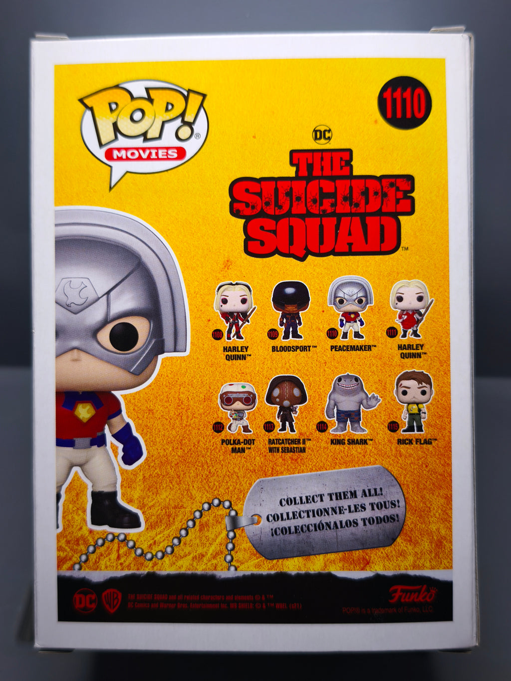 Funko Pop! The Suicide Squad #1110 Peacemaker (F45)